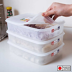 Mua Bộ 3 hộp đựng thực phẩm dùng trong lò vi sóng 830ml Nội địa nhật Bản