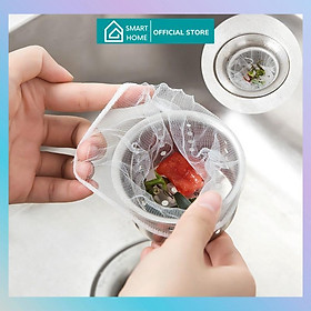Mua Set 100c Túi Lưới Lọc Rác Bồn Rửa Chén Thông Minh