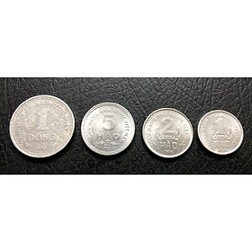Mua Đủ bộ xu Việt Nam 1976 4 viên  bộ đầu tiên sau giải phóng  sưu tầm