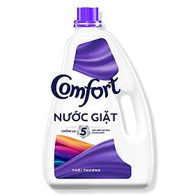 Nước Giặt Comfort Chống Lão Hóa Quần Áo Hương Thời Thượng (2,4Kg/Chai)