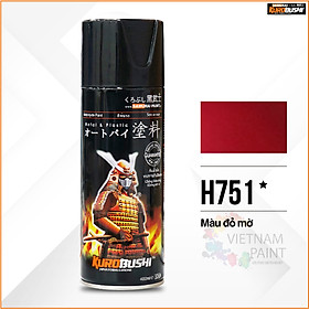 Mua Sơn xịt Samurai Kurobushi - màu đỏ mờ H751 (400 ml)