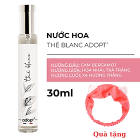 Nước Hoa Nữ Adopt The Blanc 30ML Hương Hoa Tươi Mát
