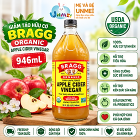 BRAGG - GIẤM TÁO HỮU CƠ 946 ML