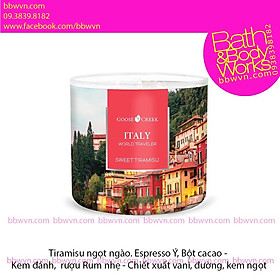 Mua Nến thơm Goose Creek ITALY Sweet Tiramisu Large bộ WORLD TRAVELER CANDLES