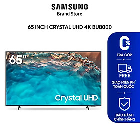 Mua Smart Tivi Samsung Crystal UHD 4K 65 inch BU8000 2022-Hàng chính hãng