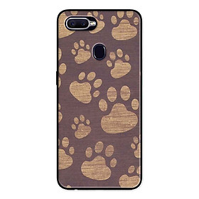 Ốp Lưng in cho Oppo F9 Mẫu Chân Hình Thú - Hàng Chính Hãng