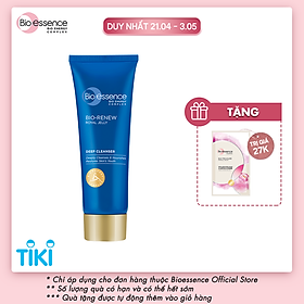 Sữa Rửa Mặt Sữa Ong Chúa + ATP Cho Da Hỗn Hợp Và Dầu Bio-Essence (100g)