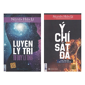 Combo Ý Chí Sắt Đá - Tủ Sách Nguyễn Hiến Lê + Tặng Kèm Cuốn Sống 24 Giờ Một Ngày