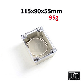 Hộp Nhựa Kỹ Thuật Chống Nước 115*90*55mm Trong Suốt