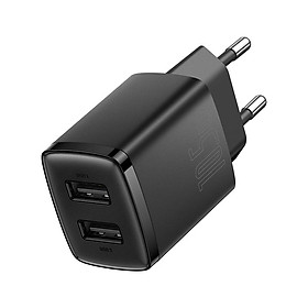 Cốc Sạc Đa Năng 2 Cổng Sạc Baseus Compact Charger 10.5W (Hàng chính hãng)