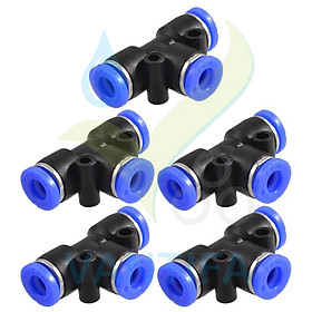 Mua Nối chữ T ống khí nén  phun sương PE4 PE6 PE8 PE10 PE12