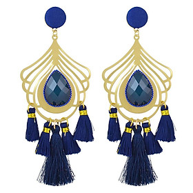 Statement Bohemian Tassel Dangle Ethnic Earrings Women Jewelry