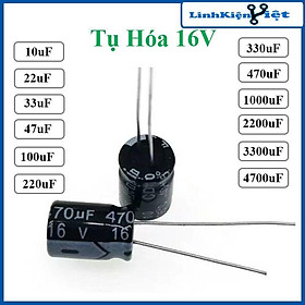 Mua Tụ Hóa 16V - Tụ Điện Phân Cực