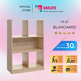 Giá đỡ sách gỗ thiết kế hiện đại SMLIFE Blanchard