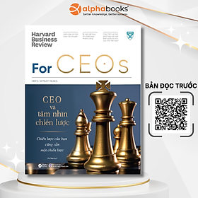 Hình ảnh HBR's 10 Must Reads For CEOs: CEO Và Tầm Nhìn Chiến Lược