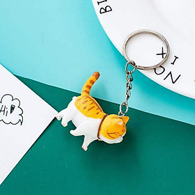 Móc Khóa 9 Mèo Bộ Siêu Tập Key Chain_ Hàng Chính Hãng