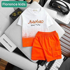 Đồ bộ bé trai, Bộ quần túi hộp cho bé trai phong cách Hàn Quốc bigsize 18-55KG chất thun cotton 4 chiều mềm mịn mát