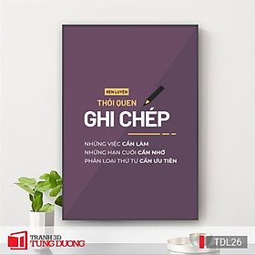 Mua Tranh treo tường động lực văn phòng câu nói slogan truyền cảm hứng  tranh canvas trang trí DL20