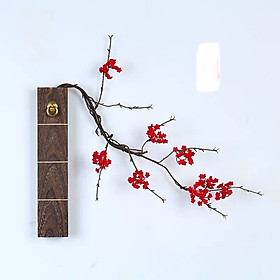 Mua Lọ gỗ treo tường decor có gồm hoa