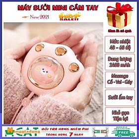 Mua  KOSUYTU  Máy Sưởi Mini Cầm Tay Đa Chức Năng Hình Chân Mèo So Cute - Quạt Sưởi Ấm Mini Thông Minh Nhỏ Gọn Bỏ Túi  Ấm Mọi Nơi