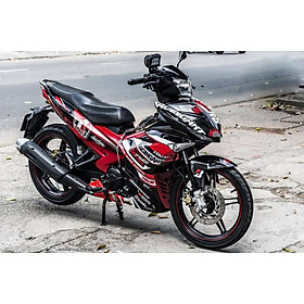 [Tem đẹp xịn] Tem trùm Exciter 150 Red Racing Art