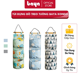 Mua Túi Đựng Đồ Treo Tường Bằng Vải BAYA KONDO Giỏ Đựng Đồ Thiết Kế Thông Minh  Tiện Dụng  Giúp Sắp Xếp Đồ Lót Ngăn Nắp  Gọn Gàng  Tránh Tình Trạng Đồ Bị Móp  Lẫn Lộn