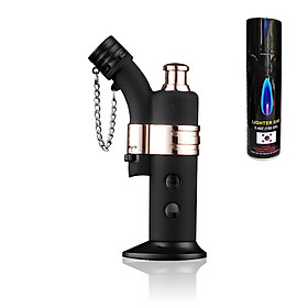 Mua Combo Hộp Quẹt Bật Lửa Khò Ga 1 Tia ZB925  Thiết Kế Độc Đáo Mới Lạ + Tặng Bình Bơm Ga Chuyên Dụng Cho Bật Lửa (Giao Màu Ngẫu Nhiên)