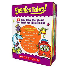 [Download Sách] Phonics Tales: 25 Read-Aloud Storybooks That Teach Key Phonics Skills [With Teacher's Guide]