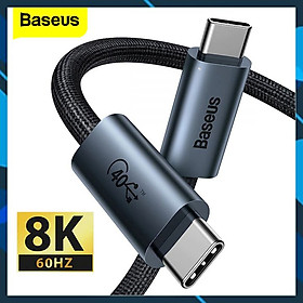 Mua Cáp sạc Baseus Flash Series USB4 Full Featured Data Cable Type-C to Type-C 100w - Hàng Chính Hãng