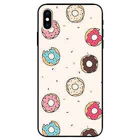 Ốp lưng dành cho Iphone X / Xs - Iphone Xs Max - Iphone Xr mẫu Họa Tiết Bánh Donut