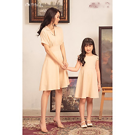 Đầm cho bé gái tay con mát mẻ dễ thương xinh xắn GUMAC DKA425 màu Hồng ( dành cho bé gái từ 2 tuổi đến 9 tuổi)