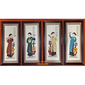 Mua Bộ tố nữ ” Tranh dân gian đông hồ”