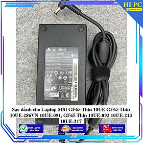 Mua Sạc dành cho Laptop MSI GF65 Thin 10UE GF65 Thin 10UE-286VN 10UE-091 GF65 Thin 10UE-092 10UE-213 10UE-217 - Kèm Dây nguồn - Hàng Nhập Khẩu