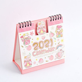 Lịch Lò Xo Để Bàn 2021