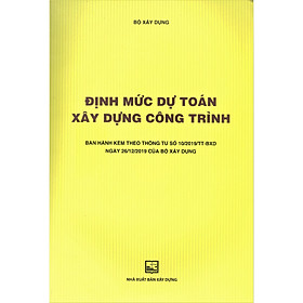 Định Mức Dự Toán Xây Dựng Công Trình