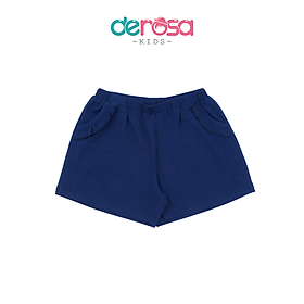 Quần Short Bé Gái DEROSA KIDS Quần Đùi Cho Bé Chất Liệu Cotton Từ 2 đến 6 tuổi ASKD040Q - HÀNG CHÍNH HÃNG