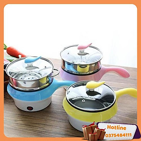 Mua Nồi Lẩu Đa Năng Mini 2 Tầng Kèm Khay Hấp Inox - Hàng Loại 1