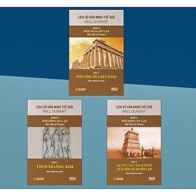 Sách IRED Books - Lịch sử văn minh thế giới phần 2:  Đời sống Hy Lạp - Will Durant