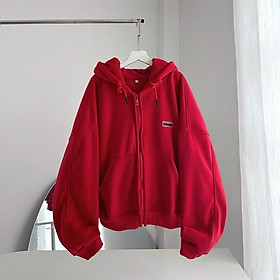 Áo Khoác Hoodie Form Boxy Dessuu Túi Ngược Nhiều Màu Nam Nữ Tay Phồng, Áo Khoác cặp đôi chống nắng Nỉ Bông Dài Tay Phối Nón Form Rộng Dài Tay Unisex Hàn Quốc Nhiều Màu