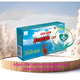 Lisse￼ VIÊN GIẢM STRESS- Hộp 20v nang - Giúp lưu thông khí huyết, dưỡng tâm an thần, cải thiện trí nhớ.