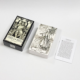 [Size Gốc] Bộ Bài Tarot Of The Abyss 78 Lá Bài 7x12 Cm Tặng Đá Thanh Tẩy