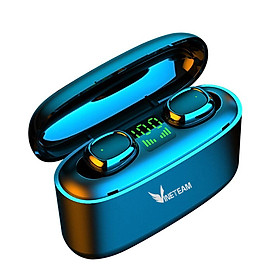 TWS VINETTEAM Bluetooth Không Dây 5.0 Tai Nghe G5S Thể Thao Tai Nghe Cảm Ứng 9D Tai Nghe Stereo Nhét Tai 3500 MAh Sạc -Tích Hợp Micro - Tự Động Kết Nối- Tương Thích Với Tất Cả Điện Thoại- Hàng Nhập Khẩu