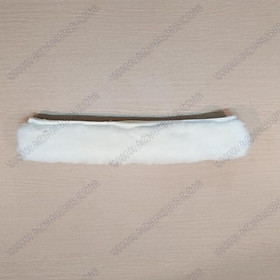 Bông lau kính tai thỏ 40cm màu trắng bổ sung thay thế
