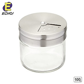 Hũ thủy tinh đựng gia vị Echo 100ml - Hàng nội địa Nhật Bản nhập khẩu chính hãng