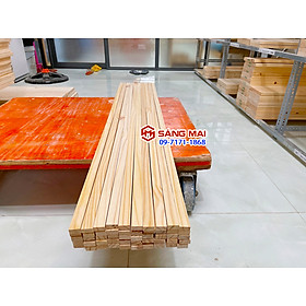 Mua  MS145  Thanh gỗ thông 1cm x 2cm x dài 120cm + láng mịn 4 mặt