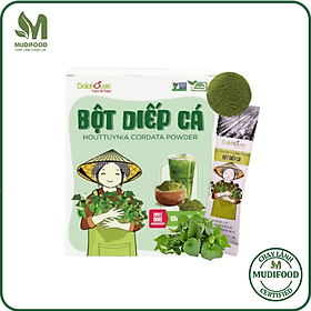 Bột Diếp Cá Hữu Cơ Nguyên Chất Sấy Lạnh Dalahouse - Bột Uống Detox, Thải Độc Gan, Hỗ Trợ Tiêu Hóa, Ngừa Táo Bón, Hạ Sốt Cho Trẻ Nhỏ, Ngăn Ngừa Thoái Hóa Điểm Vàng, Sỏi Thận, Trĩ, Rối Loạn Kinh Nguyệt, Bảo Vệ Phổi, Chữa Ho, Sáng Da, Tiêu Viêm, Giảm Mụn
