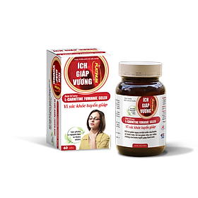 Ích Giáp Vương Platinum - Hỗ trợ giảm nguy cơ tiến triển của bướu cổ, bướu tuyến giáp lành tính