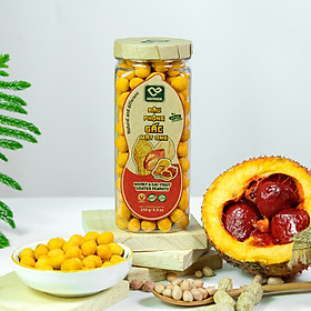 Đậu phộng gấc mật ong 260g DGfoods/Honey & gac-fruit coated peanuts/HVNCLCL/ đặc sản cần thơ