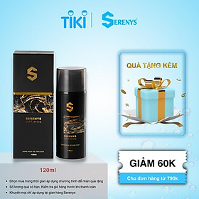 Hình ảnh Dung dịch vệ sinh nam Serenys Optimus làm sạch khử mùi làm sáng phụ khoa nam giới