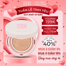 Phấn Nước Holika Holika Holi Pop Blur Lasting Cushion SPF50+ PA+++